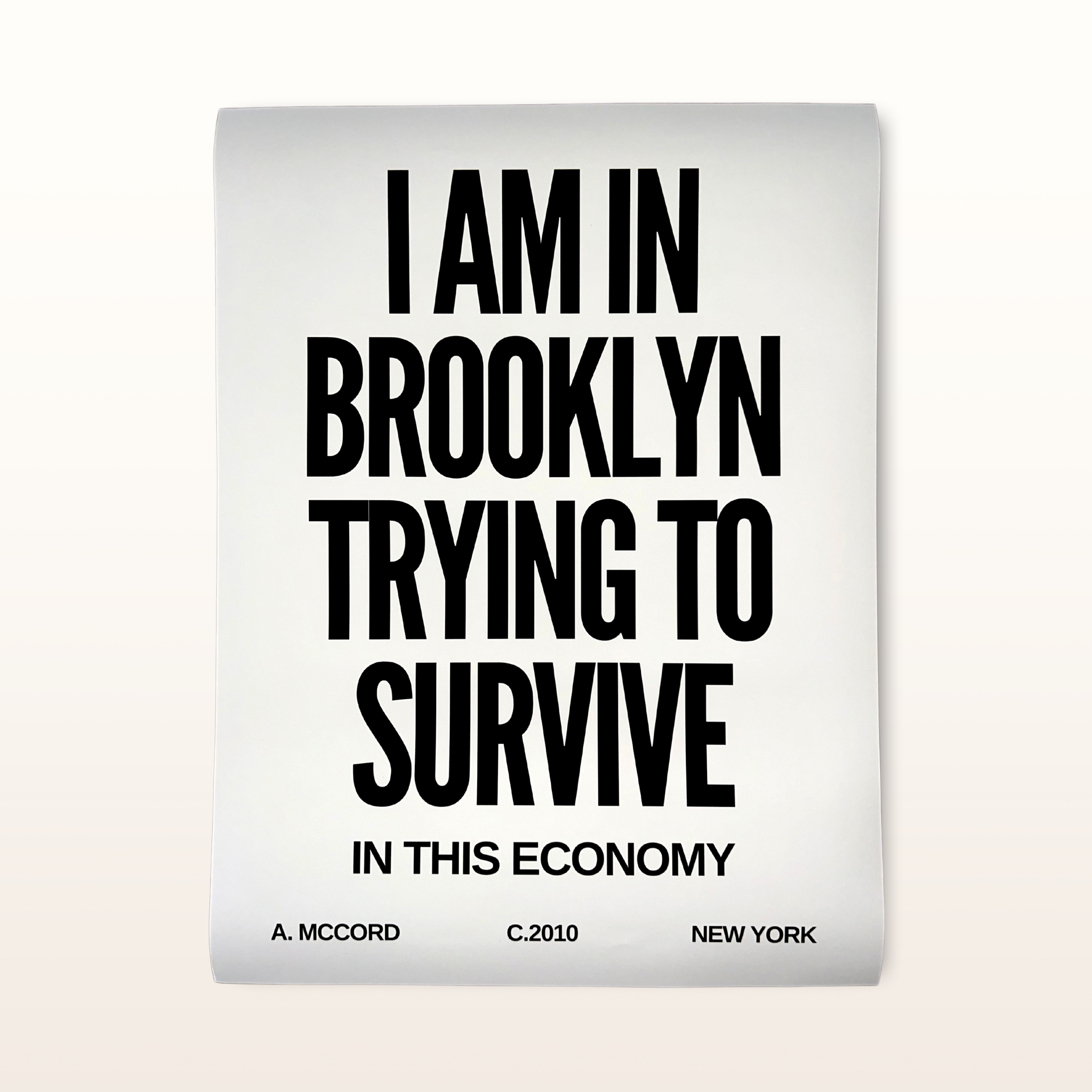 I Am in Brooklyn Poster