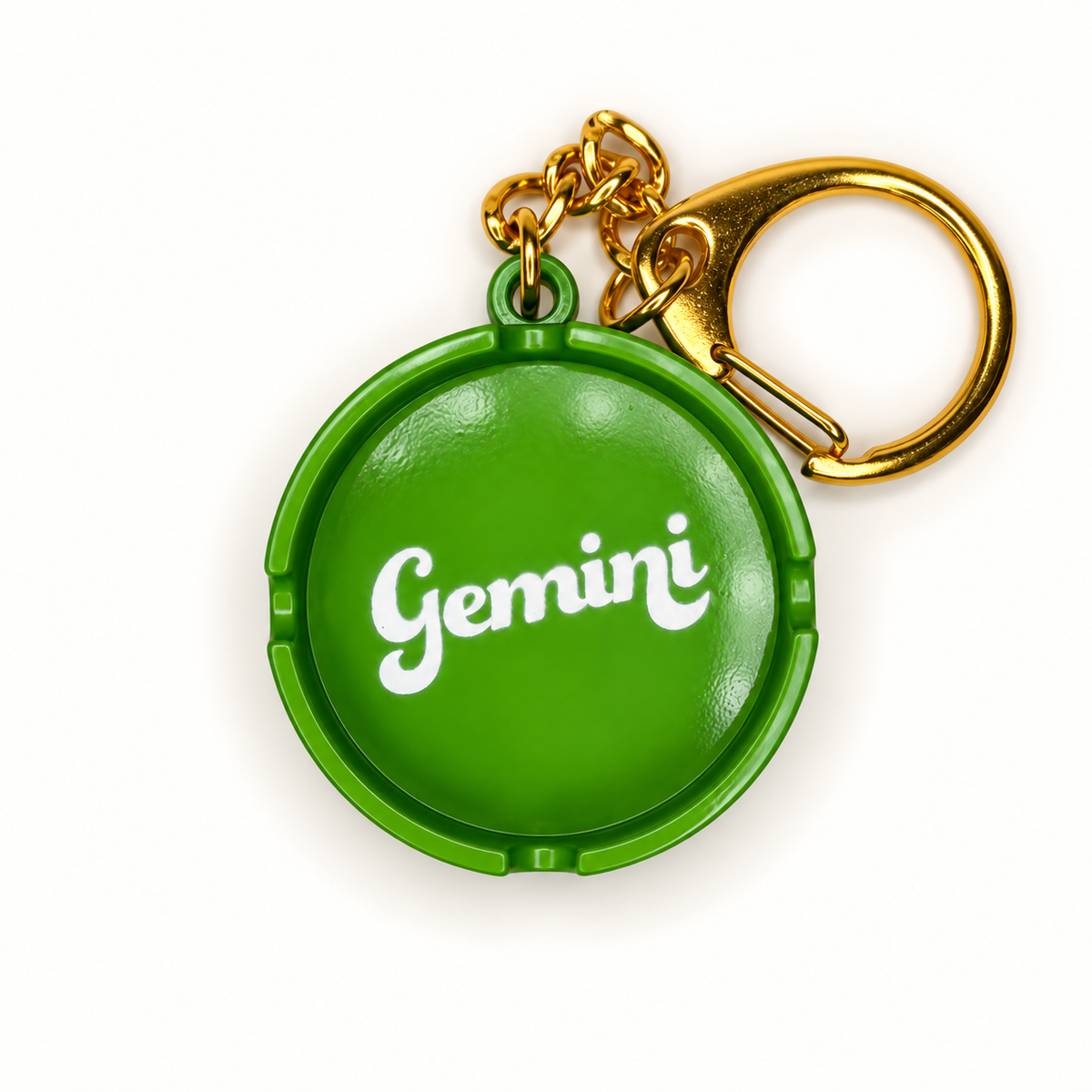 Gemini Astro-Tray Decorative Bag Charm