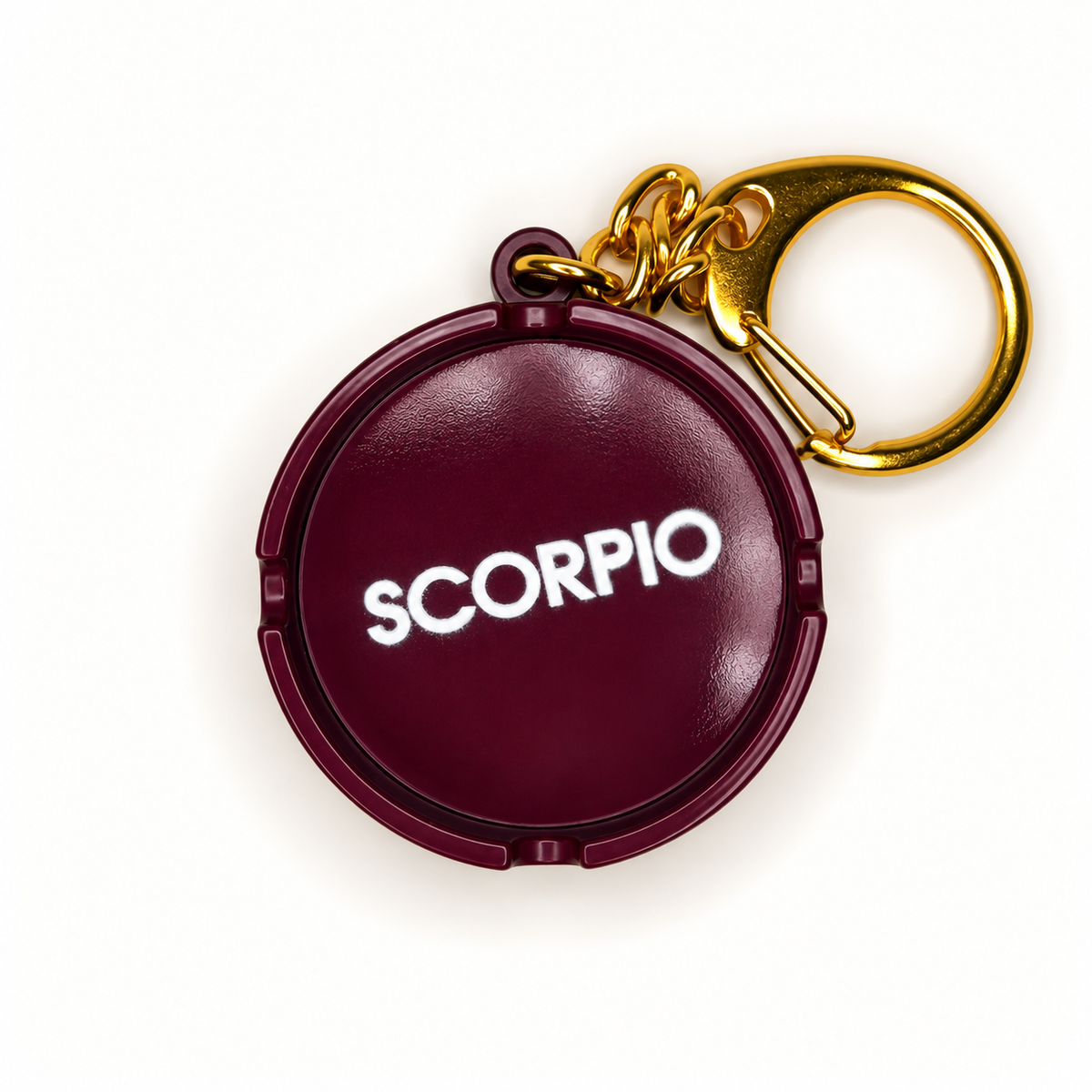 Scorpio Astro-Tray Decorative Bag Charm